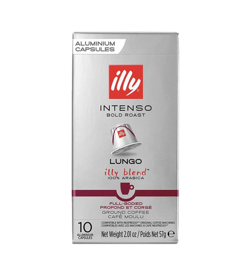 10 Capsule Illy Espresso Intenso Lungo - Compatibile Nespresso 10 Capsule Illy Espresso Intenso Lungo - Compatibile Nespresso