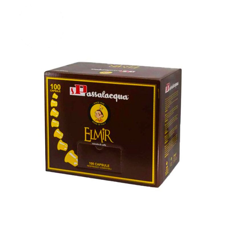 100 Capsule Passalacqua Miscela Elmir - Compatibile Nespresso 100 Capsule Passalacqua Miscela Elmir - Compatibile Nespresso