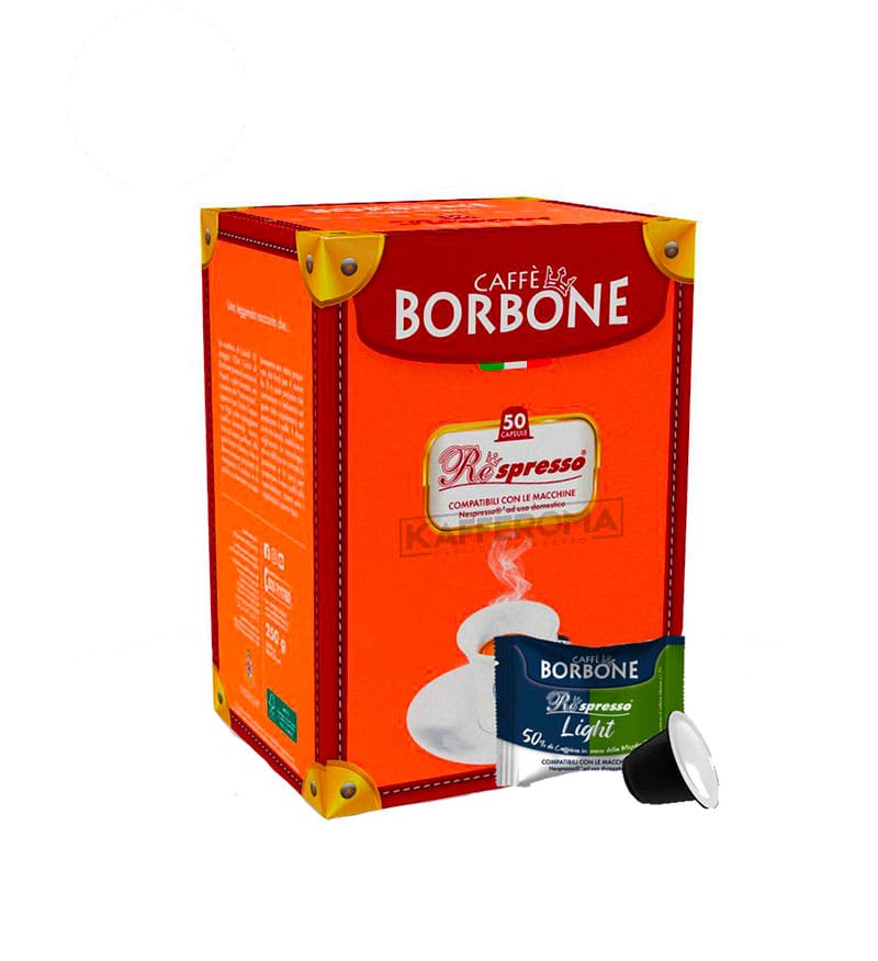 50 Capsule Borbone Respresso Miscela Light - Compatibile Nespresso 50 Capsule Borbone Respresso Miscela Light - Compatibile Nespresso