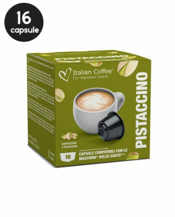 16 Capsule Italian Coffee Pistaccino - Compatibile Dolce Gusto 16 Capsule Italian Coffee Pistaccino - Compatibile Dolce Gusto