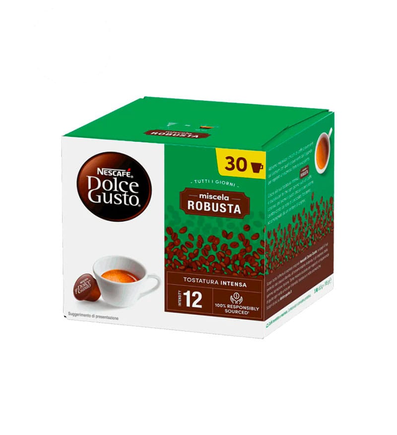 30 Capsule Nescafe Dolce Gusto Miscela Robusta 30 Capsule Nescafe Dolce Gusto Miscela Robusta