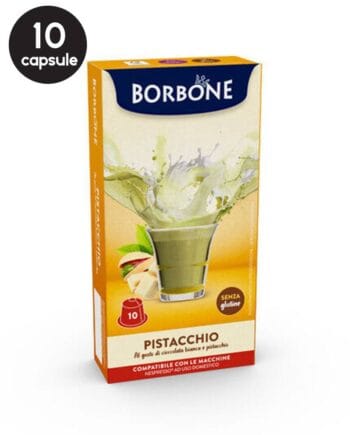 10 Capsule Borbone Pistacchio – Compatibile Nespresso