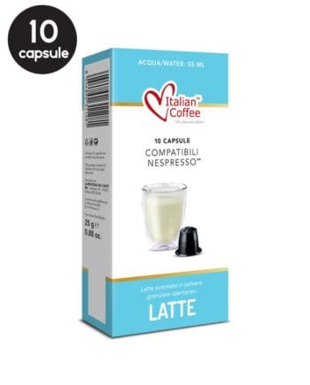 10 Capsule Italian Coffee Lapte – Compatibile Nespresso