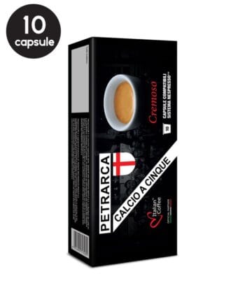 10 Capsule Italian Coffee Petrarca Cremoso – Compatibile Nespresso