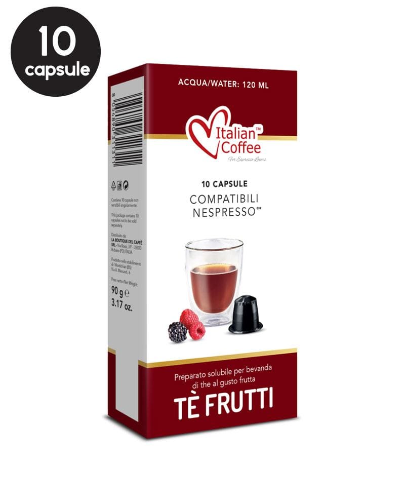10 Capsule Italian Coffee Ceai de Fructe – Compatibile Nespresso 10 Capsule Italian Coffee Ceai de Fructe – Compatibile Nespresso