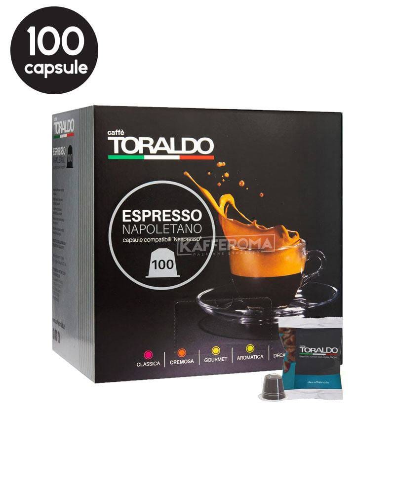 100 Capsule Caffe Toraldo Decaffeinato - Compatibile Nespresso 100 Capsule Caffe Toraldo Decaffeinato - Compatibile Nespresso