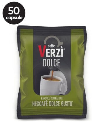 50 Capsule Verzi Aroma Dolce - Compatibile Dolce Gusto