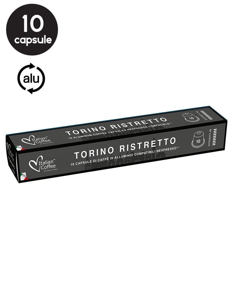 10 Capsule Aluminiu Italian Coffee Torino Ristretto – Compatibile Nespresso 10 Capsule Aluminiu Italian Coffee Torino Ristretto – Compatibile Nespresso