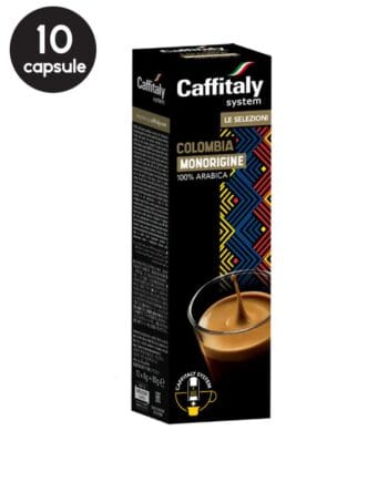 10 Capsule Caffitaly Colombia - Compatibile Cafissimo / Caffitaly / BeanZ 10 Capsule Caffitaly Colombia - Compatibile Cafissimo / Caffitaly / BeanZ