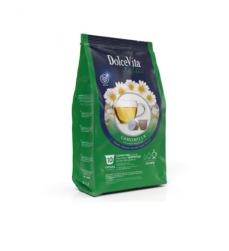 10 Capsule DolceVita Ceai Musetel - Compatibile Nespresso 10 Capsule DolceVita Ceai Musetel - Compatibile Nespresso