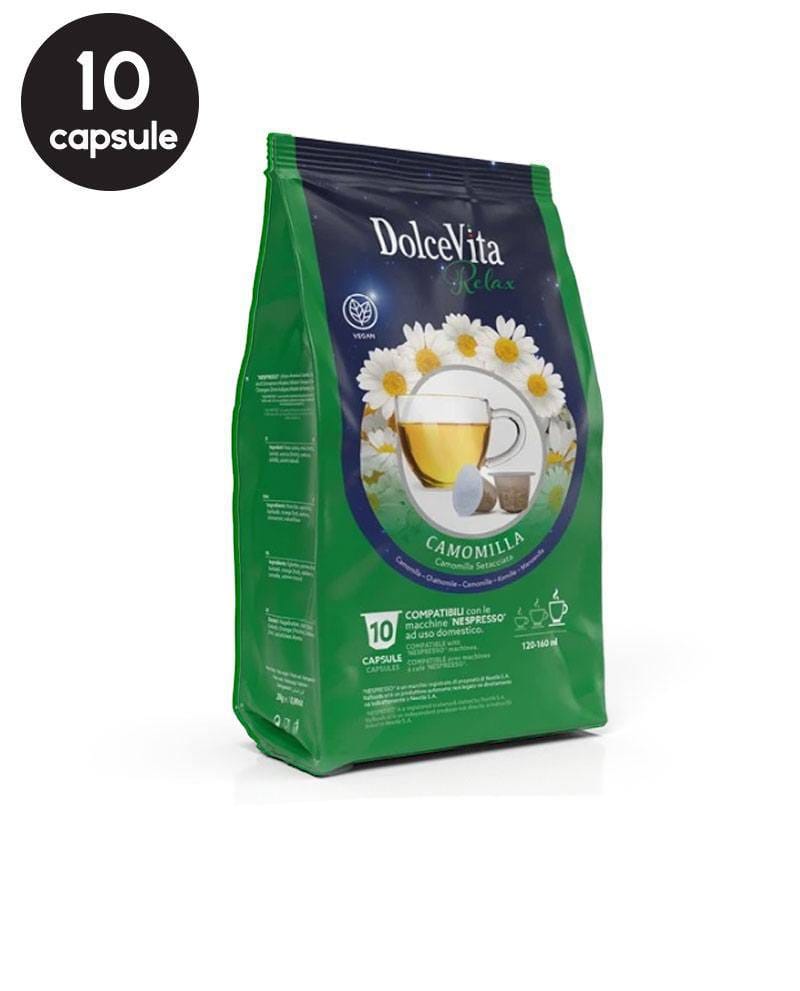 10 Capsule DolceVita Ceai Musetel - Compatibile Nespresso 10 Capsule DolceVita Ceai Musetel - Compatibile Nespresso