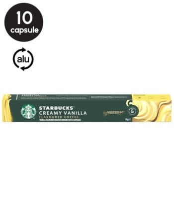 10 Capsule Starbucks Creamy Vanilla - Compatibile Nespresso 10 Capsule Starbucks Creamy Vanilla - Compatibile Nespresso