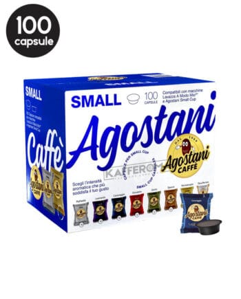 100 Capsule Agostani Caffe Caravaggio – Compatibile A Modo Mio