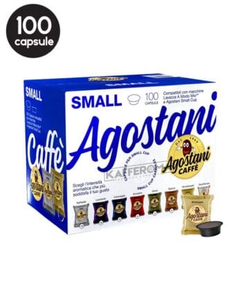 100 Capsule Agostani Caffe Michelangelo – Compatibile A Modo Mio