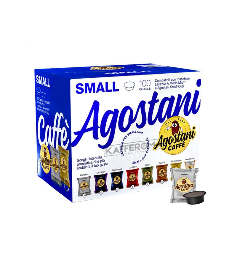 100 Capsule Agostani Caffe Raffaello – Compatibile A Modo Mio 100 Capsule Agostani Caffe Raffaello – Compatibile A Modo Mio