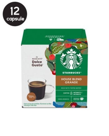 12 Capsule Starbucks House Blend Grande – Compatibile Dolce Gusto 12 Capsule Starbucks House Blend Grande – Compatibile Dolce Gusto