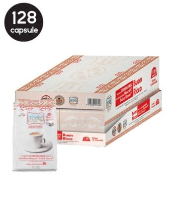 128 Capsule Caffe Gattopardo Gusto Ricco - Compatibile Dolce Gusto