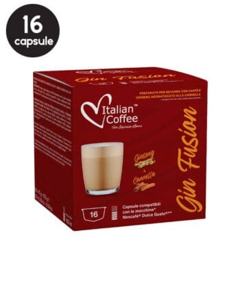 16 Capsule Italian Coffee Ginseng si Scortisoara - Compatibile Dolce Gusto 16 Capsule Italian Coffee Ginseng si Scortisoara - Compatibile Dolce Gusto