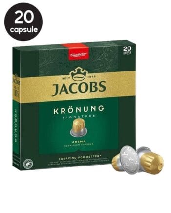 20 Capsule Jacobs Espresso Kronung Crema - Compatibile Nespresso 20 Capsule Jacobs Espresso Kronung Crema - Compatibile Nespresso