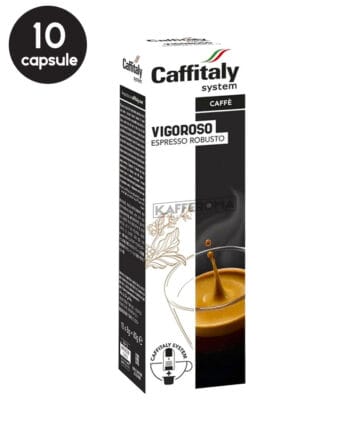 10 Capsule Caffitaly Vigoroso - Compatibile Cafissimo / Caffitaly / BeanZ 10 Capsule Caffitaly Vigoroso - Compatibile Cafissimo / Caffitaly / BeanZ