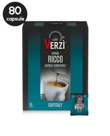 80 Capsule Caffe Verzi Aroma Ricco - Compatibile Cafissimo / Caffitaly / BeanZ 80 Capsule Caffe Verzi Aroma Ricco - Compatibile Cafissimo / Caffitaly / BeanZ