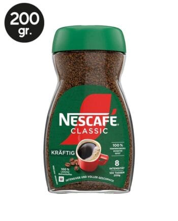Cafea Instant Nescafe Classic Kraftig 200 gr. Cafea Instant Nescafe Classic Kraftig 200 gr.