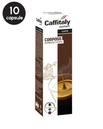 10 Capsule Caffitaly Corposo - Compatibile Cafissimo / Caffitaly / BeanZ 10 Capsule Caffitaly Corposo - Compatibile Cafissimo / Caffitaly / BeanZ