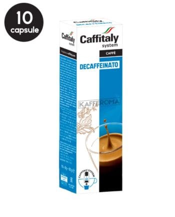 10 Capsule Caffitaly Decaffeinato - Compatibile Cafissimo / Caffitaly / BeanZ 10 Capsule Caffitaly Decaffeinato - Compatibile Cafissimo / Caffitaly / BeanZ