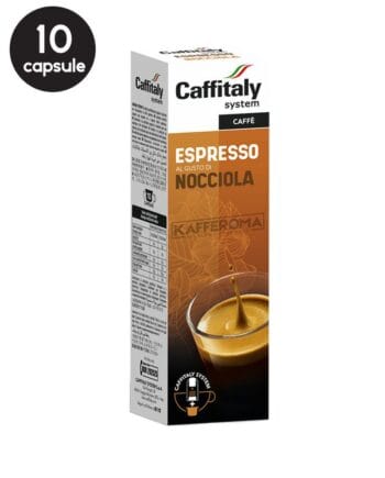 10 Capsule Caffitaly Espresso Nocciola - Compatibile Cafissimo / Caffitaly / BeanZ 10 Capsule Caffitaly Espresso Nocciola - Compatibile Cafissimo / Caffitaly / BeanZ