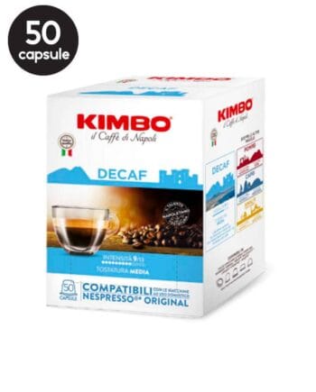 50 Capsule Kimbo Decaffeinato - Compatibile Nespresso 50 Capsule Kimbo Decaffeinato - Compatibile Nespresso