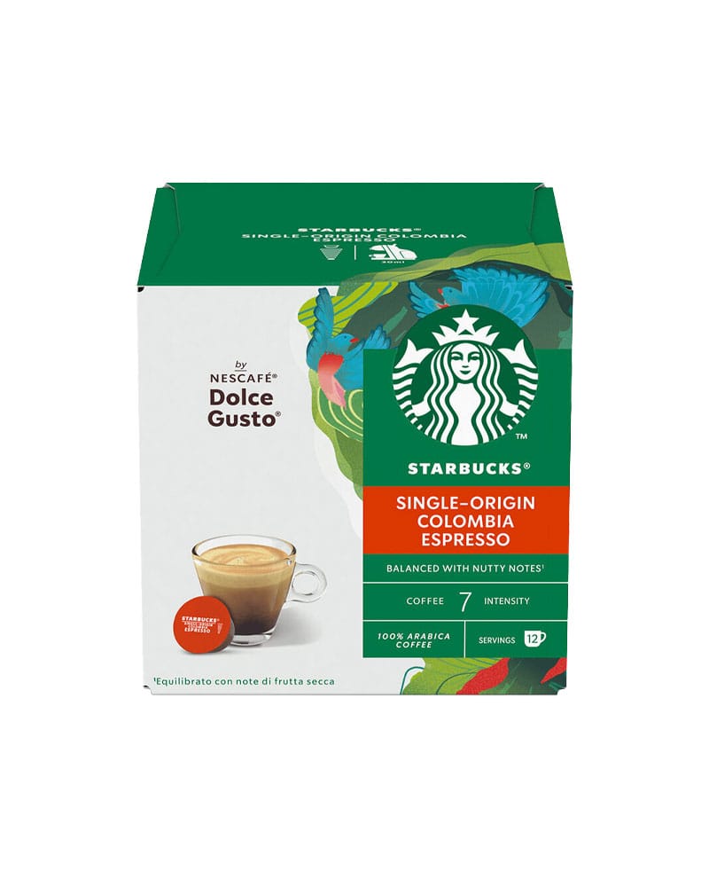 12 Capsule Starbucks Espresso Colombia – Compatibile Dolce Gusto 12 Capsule Starbucks Espresso Colombia – Compatibile Dolce Gusto