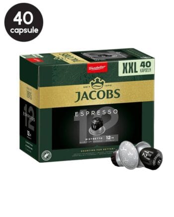 40 Capsule Jacobs Espresso Ristretto - Compatibile Nespresso 40 Capsule Jacobs Espresso Ristretto - Compatibile Nespresso