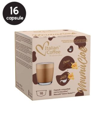 16 Capsule Italian Coffee Mumuciok - Compatibile Dolce Gusto 16 Capsule Italian Coffee Mumuciok - Compatibile Dolce Gusto