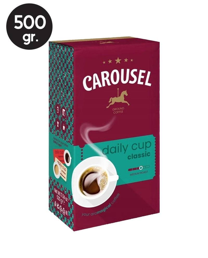 Cafea Macinata Carousel Daily Cup Classic 500gr. Cafea Macinata Carousel Daily Cup Classic 500gr.