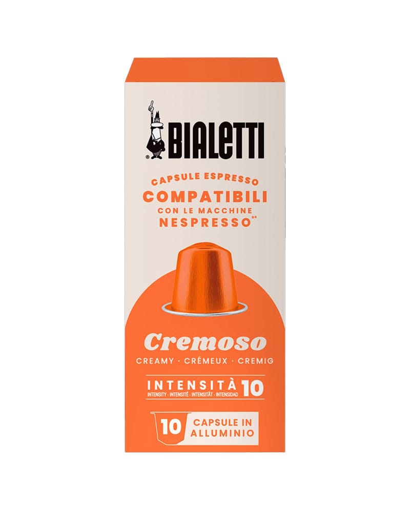 10 Capsule Bialetti Cremoso - Compatibile Nespresso 10 Capsule Bialetti Cremoso - Compatibile Nespresso