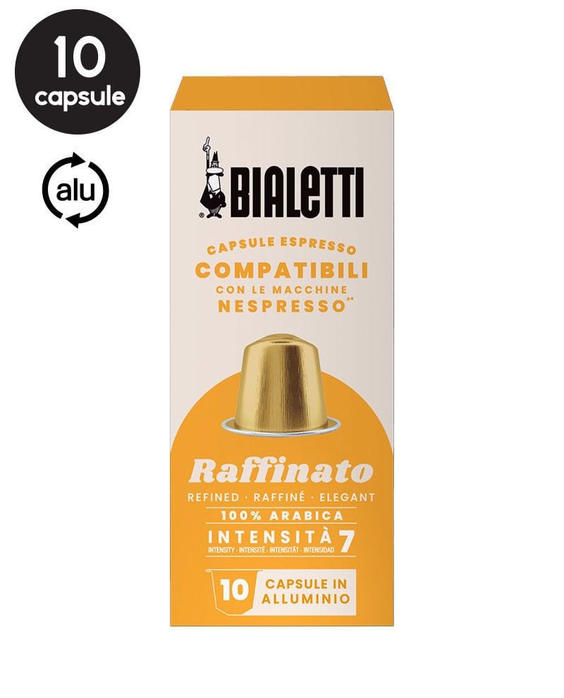 10 Capsule Bialetti Raffinato - Compatibile Nespresso 10 Capsule Bialetti Raffinato - Compatibile Nespresso