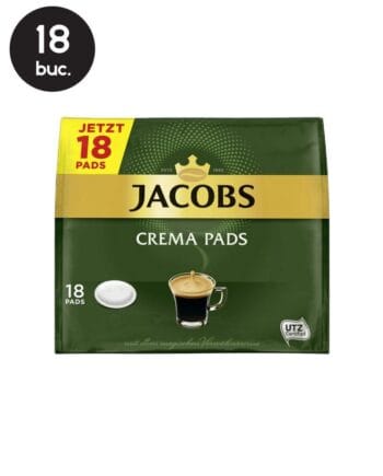 18 Paduri Jacobs Crema Pads - Compatibile Senseo