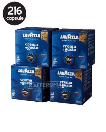 216 Capsule Lavazza A Modo Mio - Crema e Gusto Classico