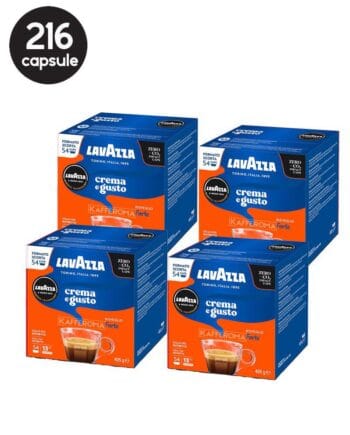 216 Capsule Lavazza A Modo Mio - Crema e Gusto Forte