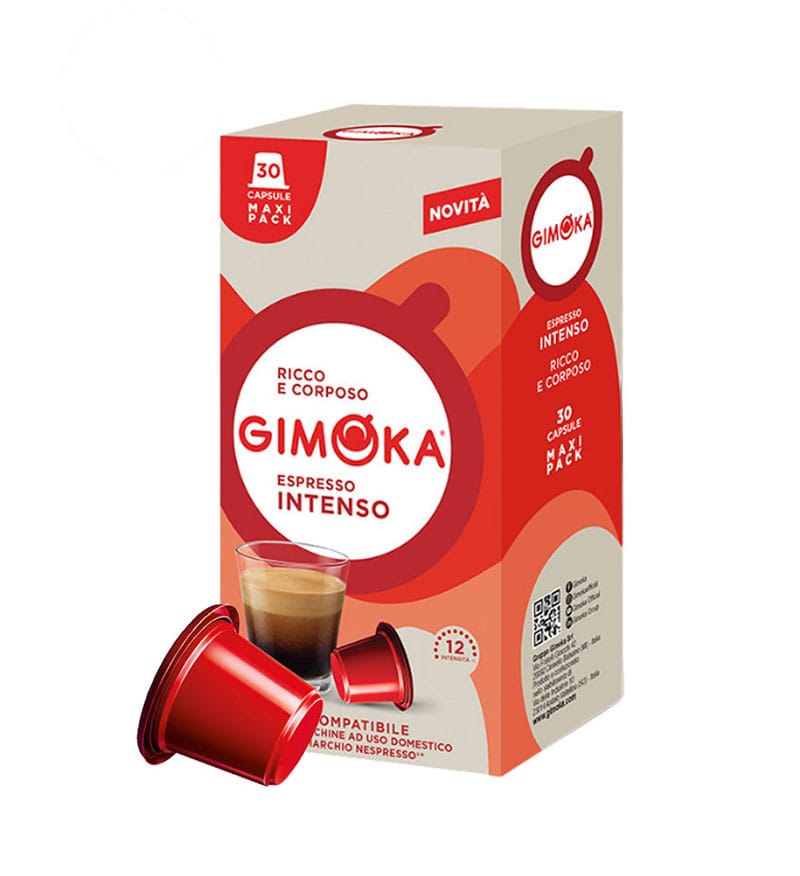30 Capsule Gimoka Espresso Intenso - Compatibile Nespresso 30 Capsule Gimoka Espresso Intenso - Compatibile Nespresso