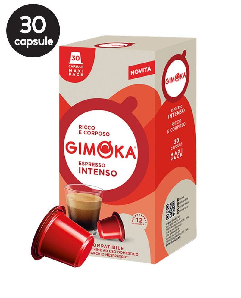 30 Capsule Gimoka Espresso Intenso - Compatibile Nespresso 30 Capsule Gimoka Espresso Intenso - Compatibile Nespresso