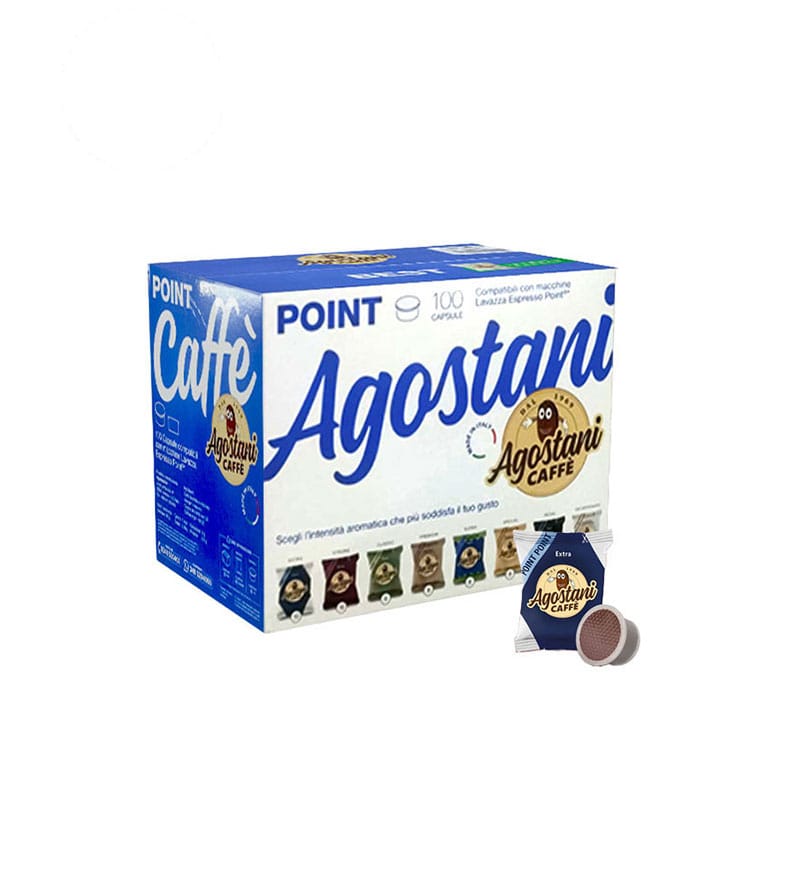 100 Capsule Agostani Extra – Compatibile Espresso Point 100 Capsule Agostani Extra – Compatibile Espresso Point