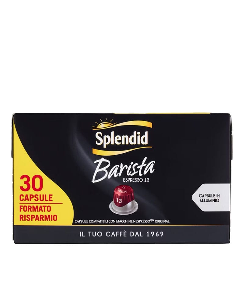 30 Capsule Aluminiu Splendid Barista – Compatibile Nespresso 30 Capsule Aluminiu Splendid Barista – Compatibile Nespresso