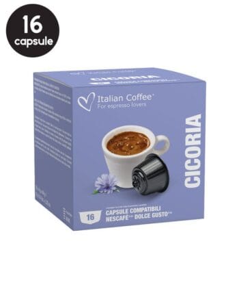 16 Capsule Italian Coffee Cicoria - Compatibile Dolce Gusto 16 Capsule Italian Coffee Cicoria - Compatibile Dolce Gusto