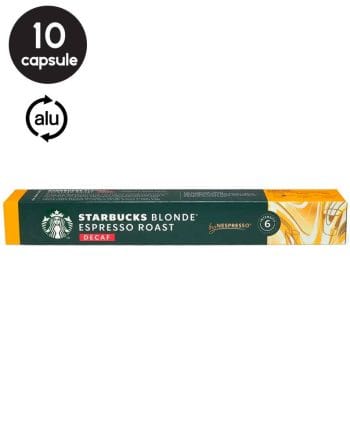 10 Capsule Starbucks Blonde Espresso Roast Decaf - Compatibile Nespresso 10 Capsule Starbucks Blonde Espresso Roast Decaf - Compatibile Nespresso