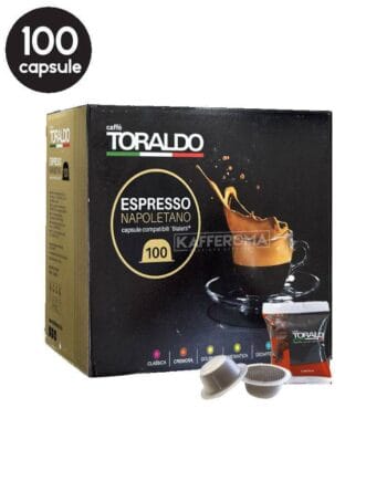 100 Capsule Caffe Toraldo Cremosa - Compatibile Bialetti 100 Capsule Caffe Toraldo Cremosa - Compatibile Bialetti