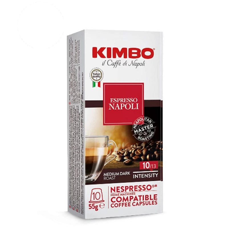 10 Capsule Kimbo Espresso Napoli - Compatibile Nespresso 10 Capsule Kimbo Espresso Napoli - Compatibile Nespresso