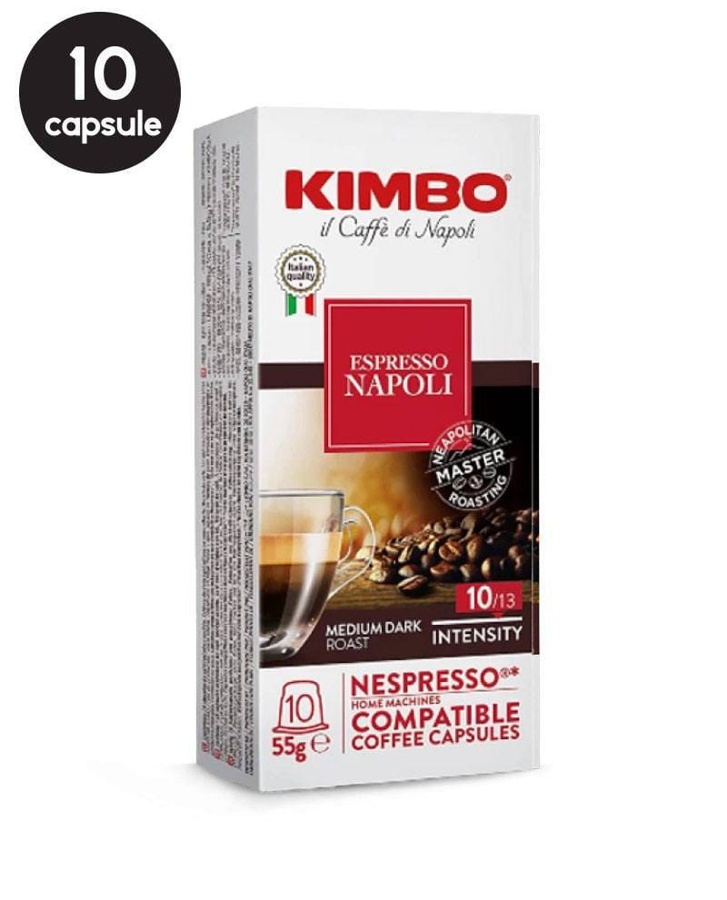 10 Capsule Kimbo Espresso Napoli - Compatibile Nespresso 10 Capsule Kimbo Espresso Napoli - Compatibile Nespresso