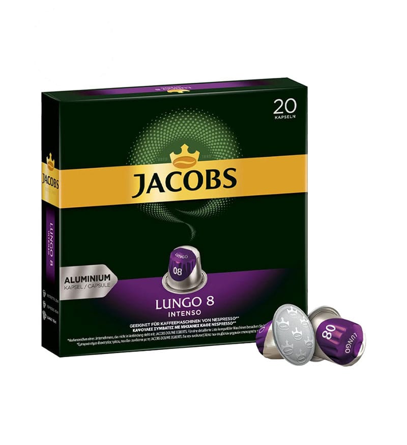 20 Capsule Jacobs Intenso Lungo - Compatibile Nespresso 20 Capsule Jacobs Intenso Lungo - Compatibile Nespresso