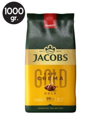 Cafea Boabe Jacobs Cafe Crema Gold 1kg Cafea Boabe Jacobs Cafe Crema Gold 1kg